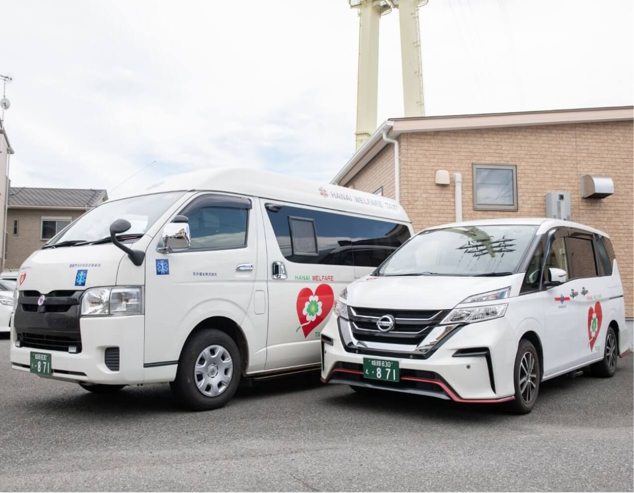 福祉輸送サービス用の中型車